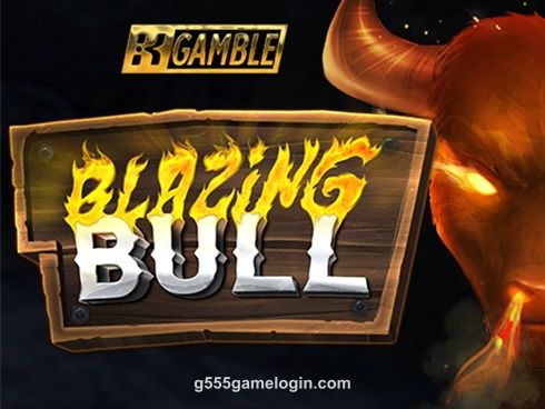 Blazing Bull Gamble Feature Slot Game
